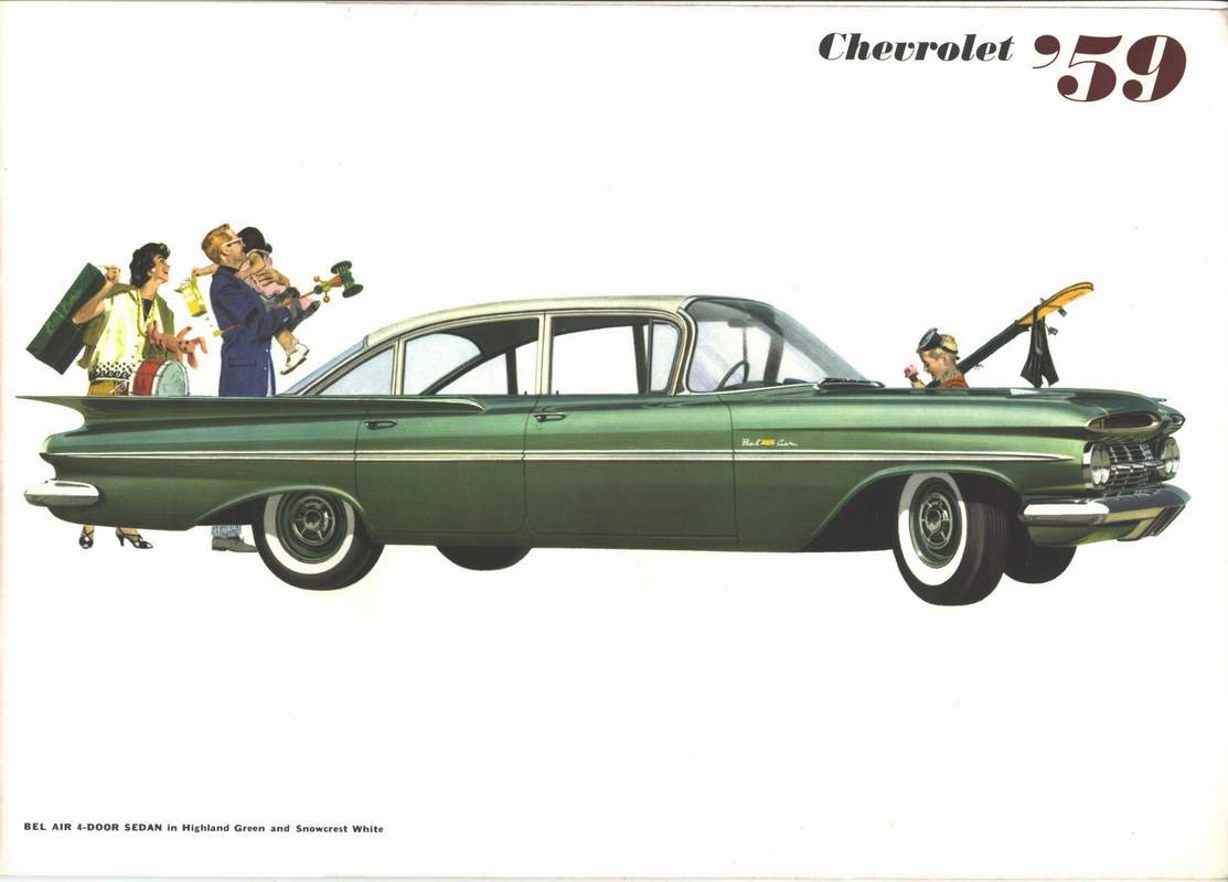 1959 Chevrolet Brochure Page 16